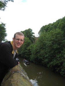 The canal builders made use of the moat around the walls