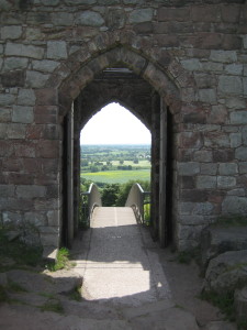 View from the inner gatehouse