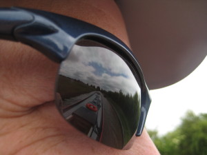Reflections on a narrowboat