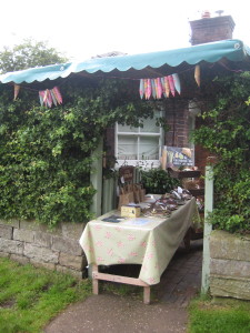 Canal side goodies for sale