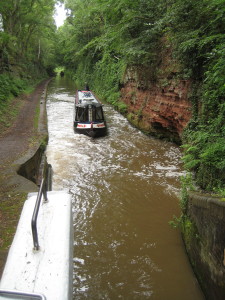 So much for calm waters!